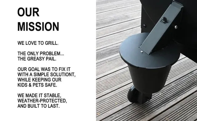 đĽLAST DAY SALE 49% OFFâ¨Grease Bucket with Lid & Silicone Liner