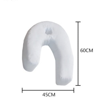 Orthopedic Side Sleeper Pillow With Ear Hole