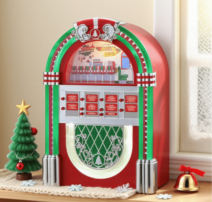 Vintage Christmas Jukebox – Retro Music & Holiday Magic✨