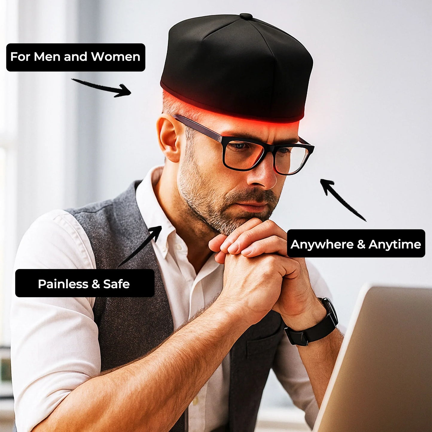 Red Light Therapy Cap