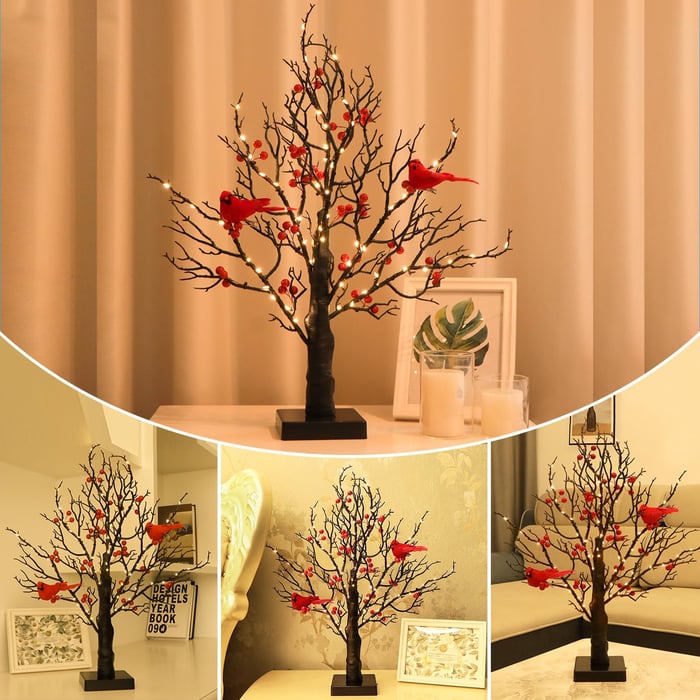 LED Vintage Glowing Tree