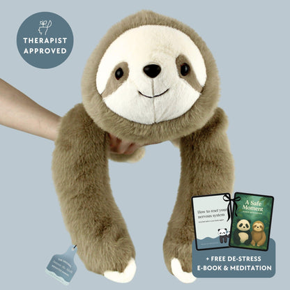 Sunnie the Sloth Weighted Animal