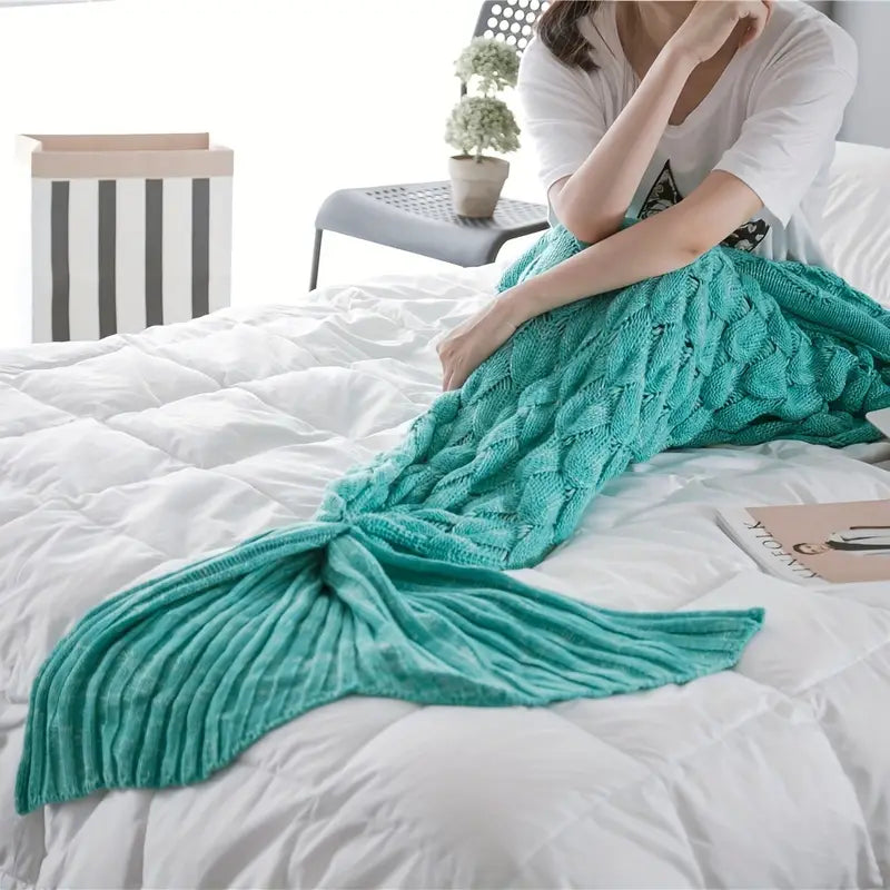 CoralWave – Cozy Mermaid Blanket