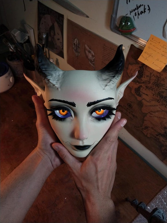 Halloween Gothic Demon Mask