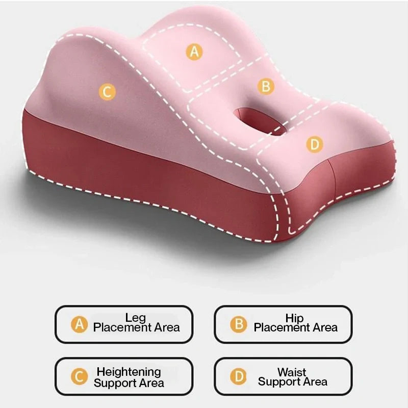 Discreet Wedge Pillow for Couples