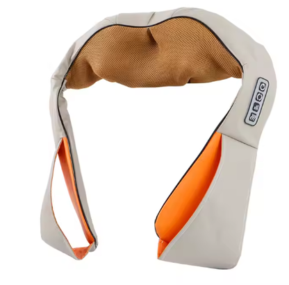 Abdominal Massager with Dual Rotating Heads and Heat Function, 9.8 Inch Width