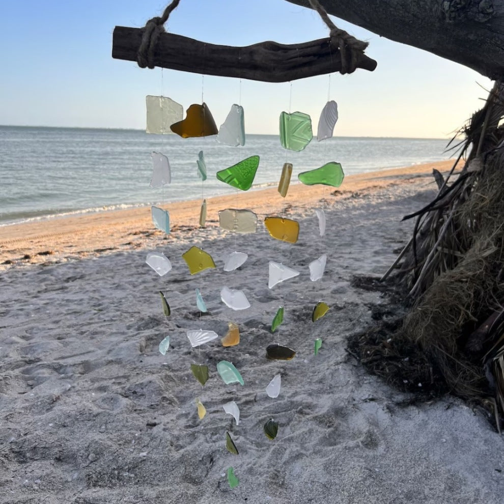 Sea Glass Wind Chime