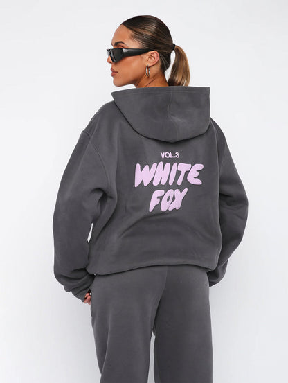 White Fox Hoodie
