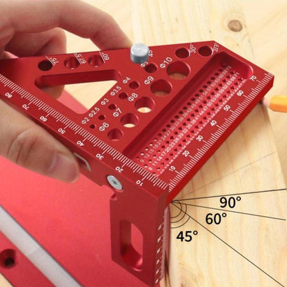 3D Multi-angle Carpenter Square Scriber :All-in-One Angle Master System