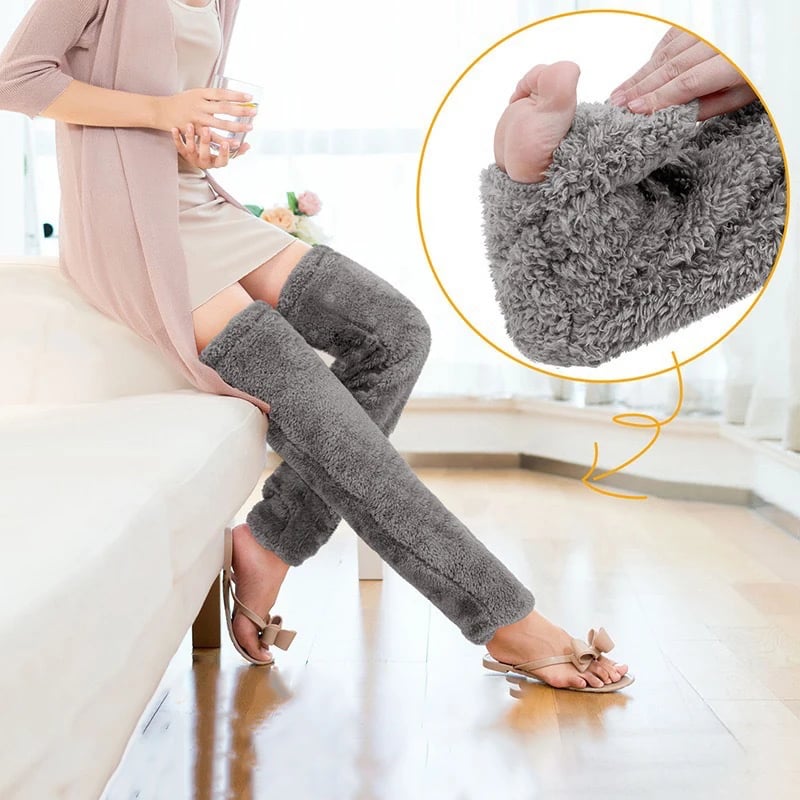 Winter Fluffy Warm Over Knee Socks