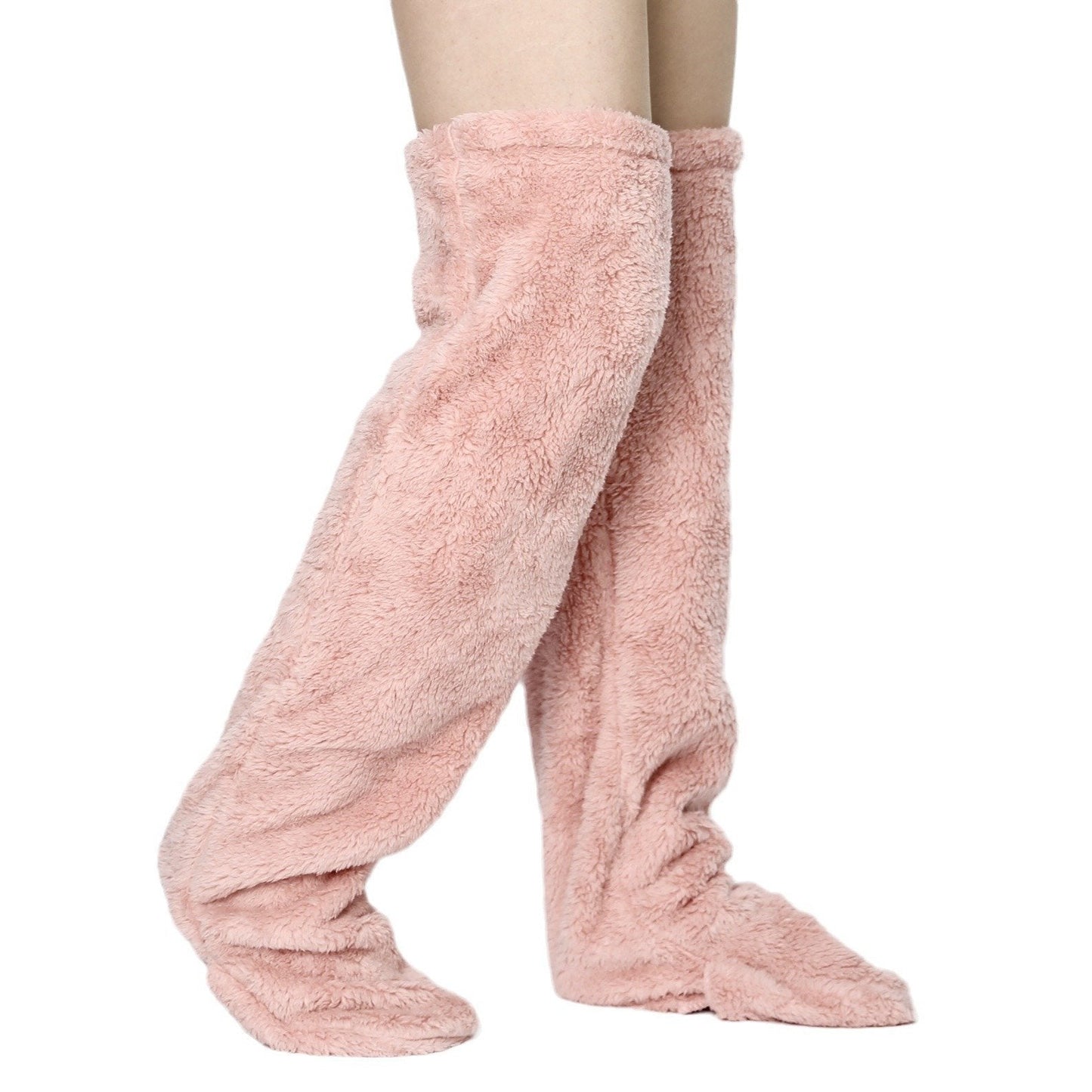 Winter Fluffy Warm Over Knee Socks