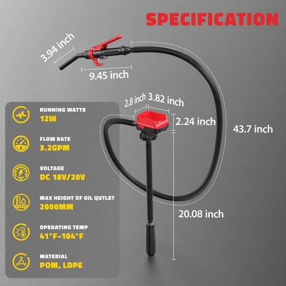 Cordless Fuel Transfer Pump