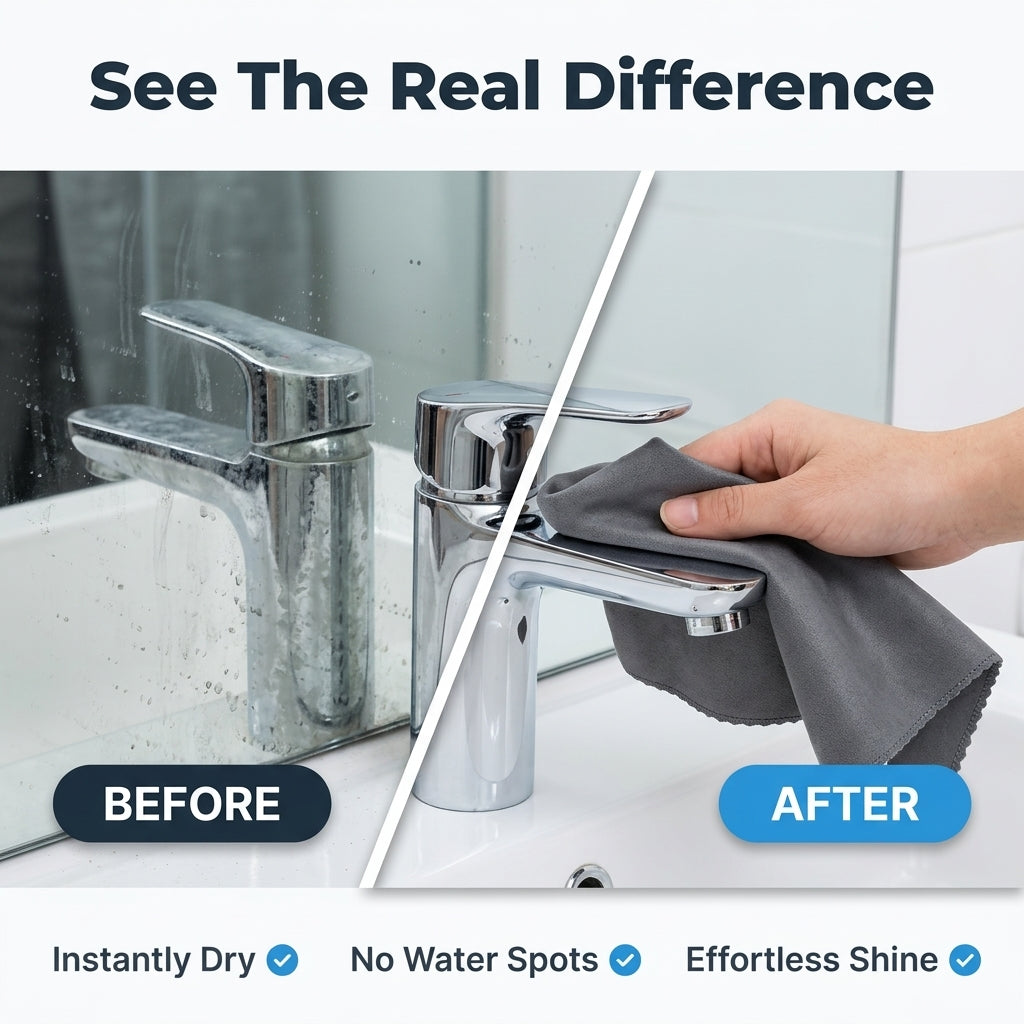 Savy MagicSwipe™ Microfiber Glass Cleaning Cloth