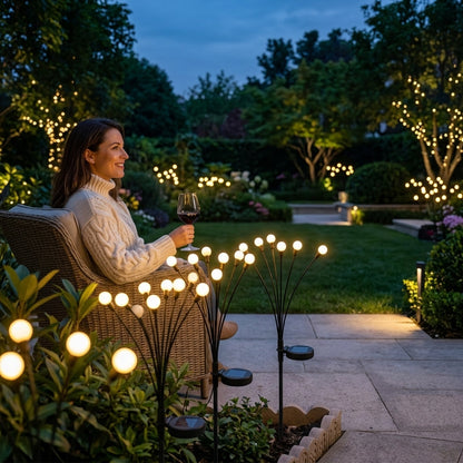 LumiFire™ Solar Firefly Garden Lights