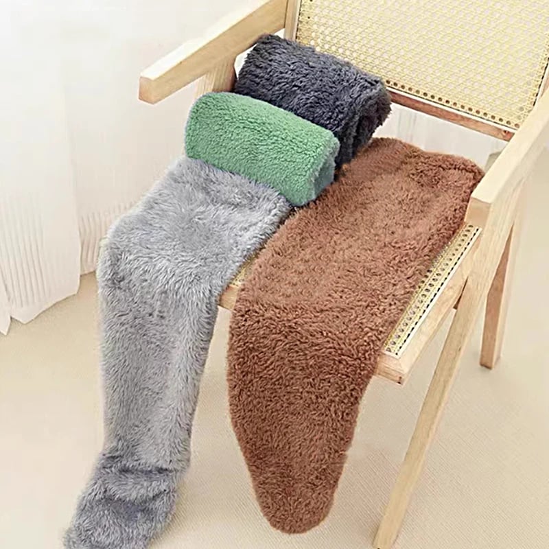 Winter Fluffy Warm Over Knee Socks