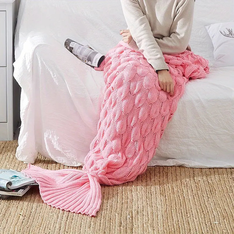 CoralWave – Cozy Mermaid Blanket