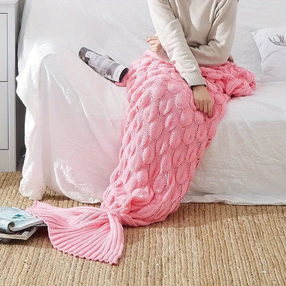 CoralWave – Cozy Mermaid Blanket