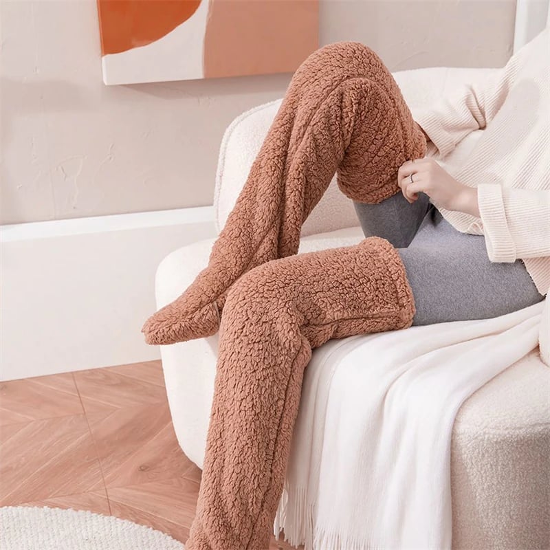 Winter Fluffy Warm Over Knee Socks