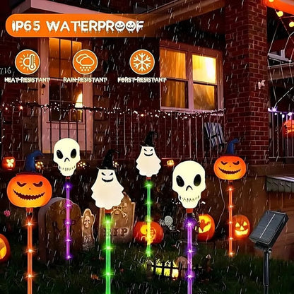 6 in 1 Halloween Solar Garden Lights