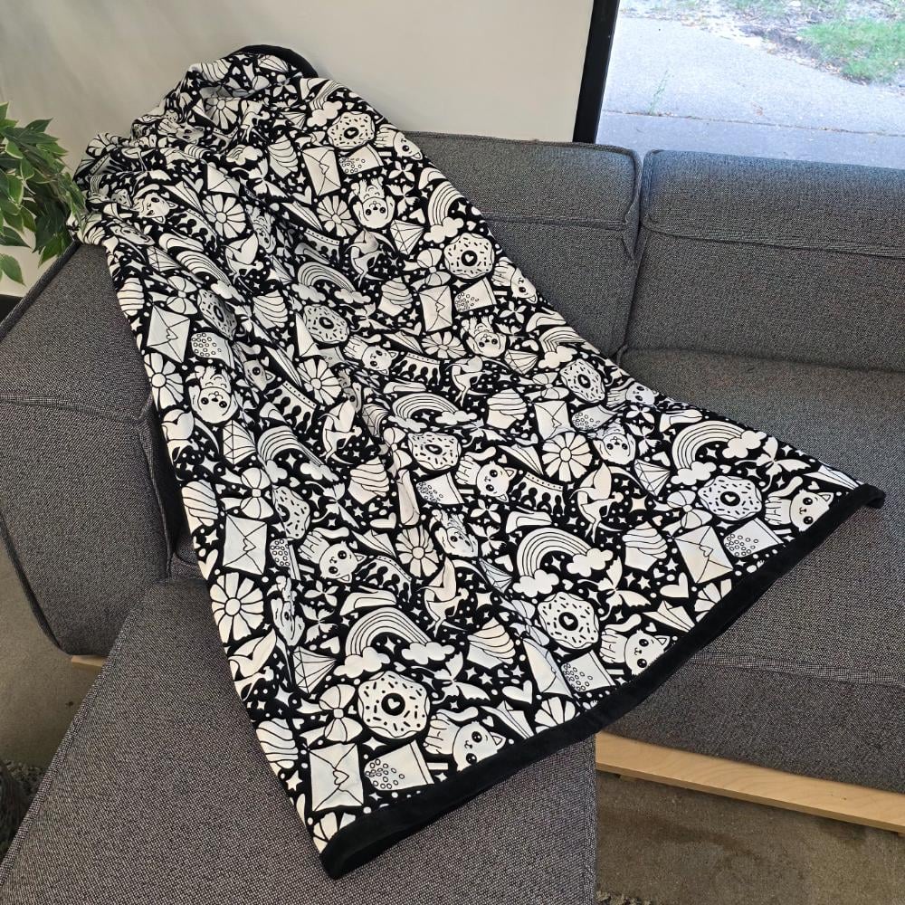 DIY Coloring Blanket