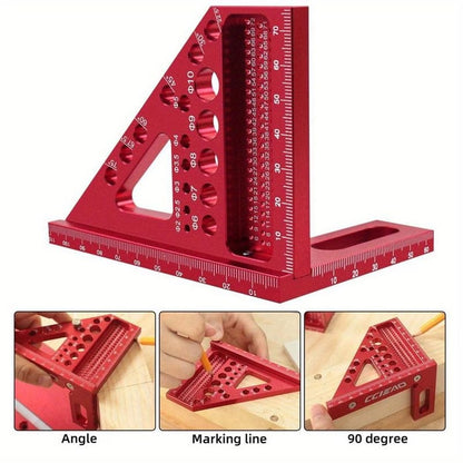 3D Multi-angle Carpenter Square Scriber :All-in-One Angle Master System