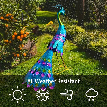 Beautiful Peacock Statue Decor