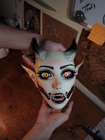 Halloween Gothic Demon Mask