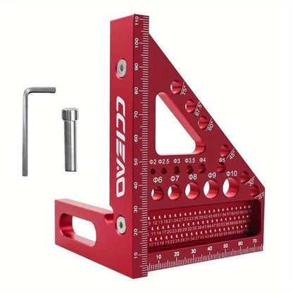 3D Multi-angle Carpenter Square Scriber :All-in-One Angle Master System