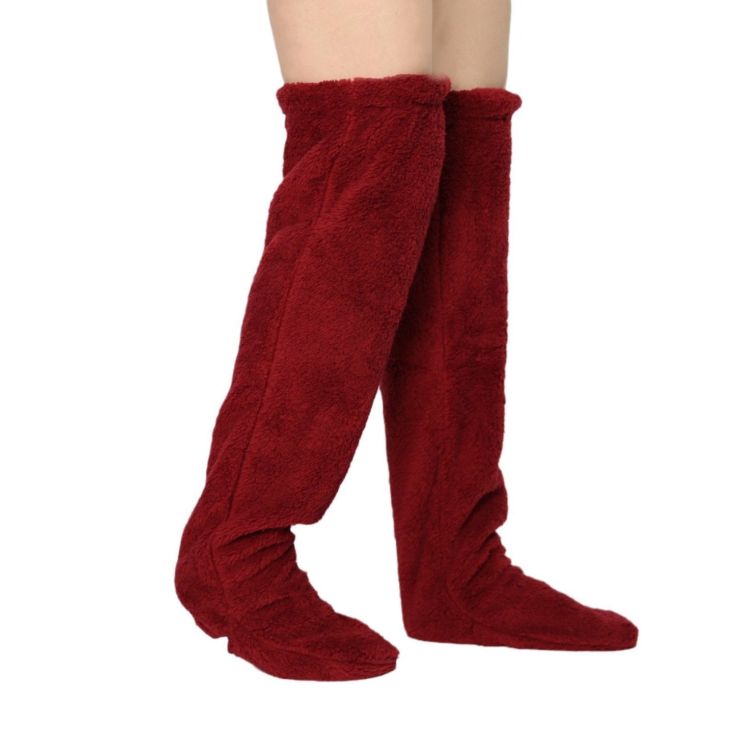 Winter Fluffy Warm Over Knee Socks