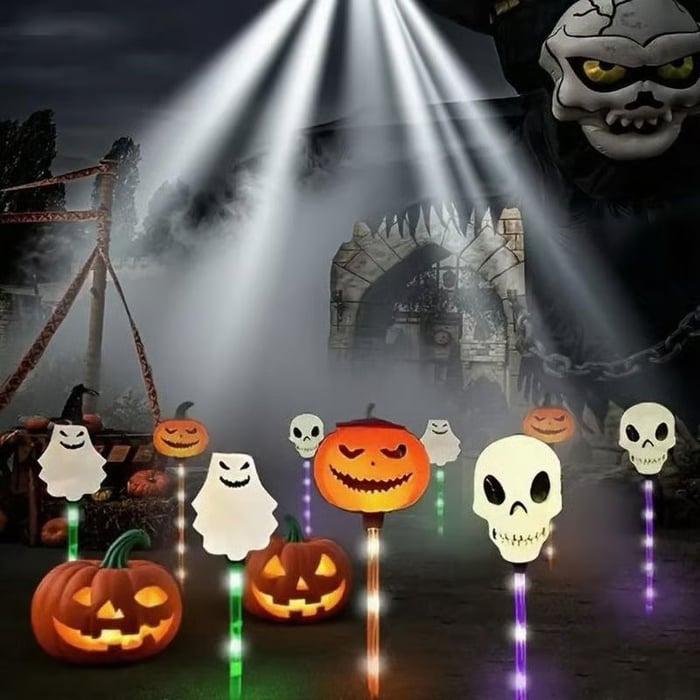 6 in 1 Halloween Solar Garden Lights