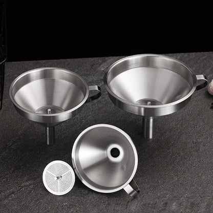 304 Stainless Steel Filter Funnel