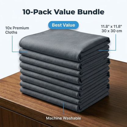 Savy MagicSwipe™ Microfiber Glass Cleaning Cloth