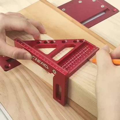 3D Multi-angle Carpenter Square Scriber :All-in-One Angle Master System