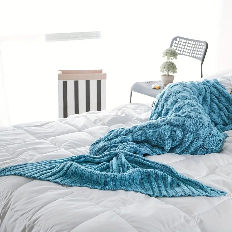 CoralWave – Cozy Mermaid Blanket