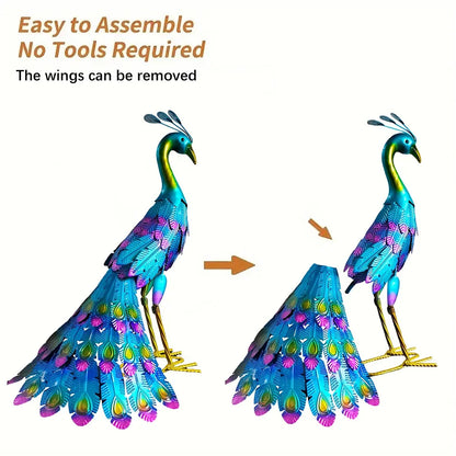 Beautiful Peacock Statue Decor