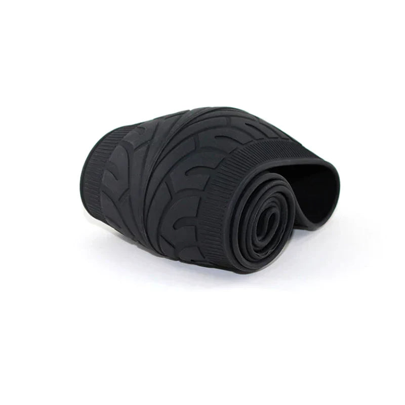 Silica Gel Steering Wheel Cover with Crocodile Texture and Palm Nodules for 14-16in