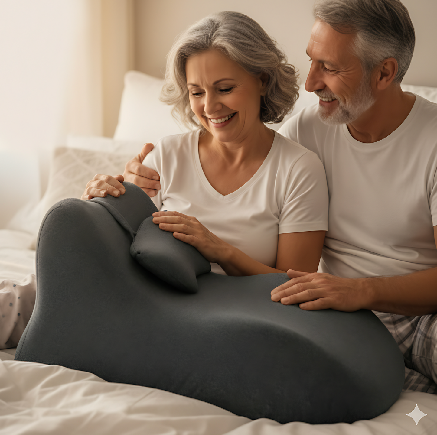 Moodie Couples Pillow™ – The Pillow That Keeps Love Close