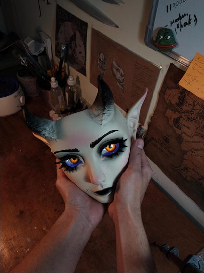 Halloween Gothic Demon Mask