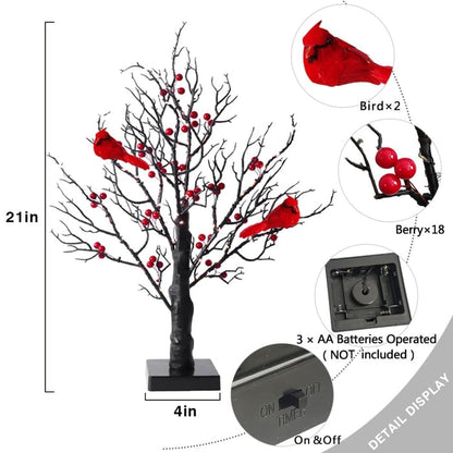 LED Vintage Glowing Tree