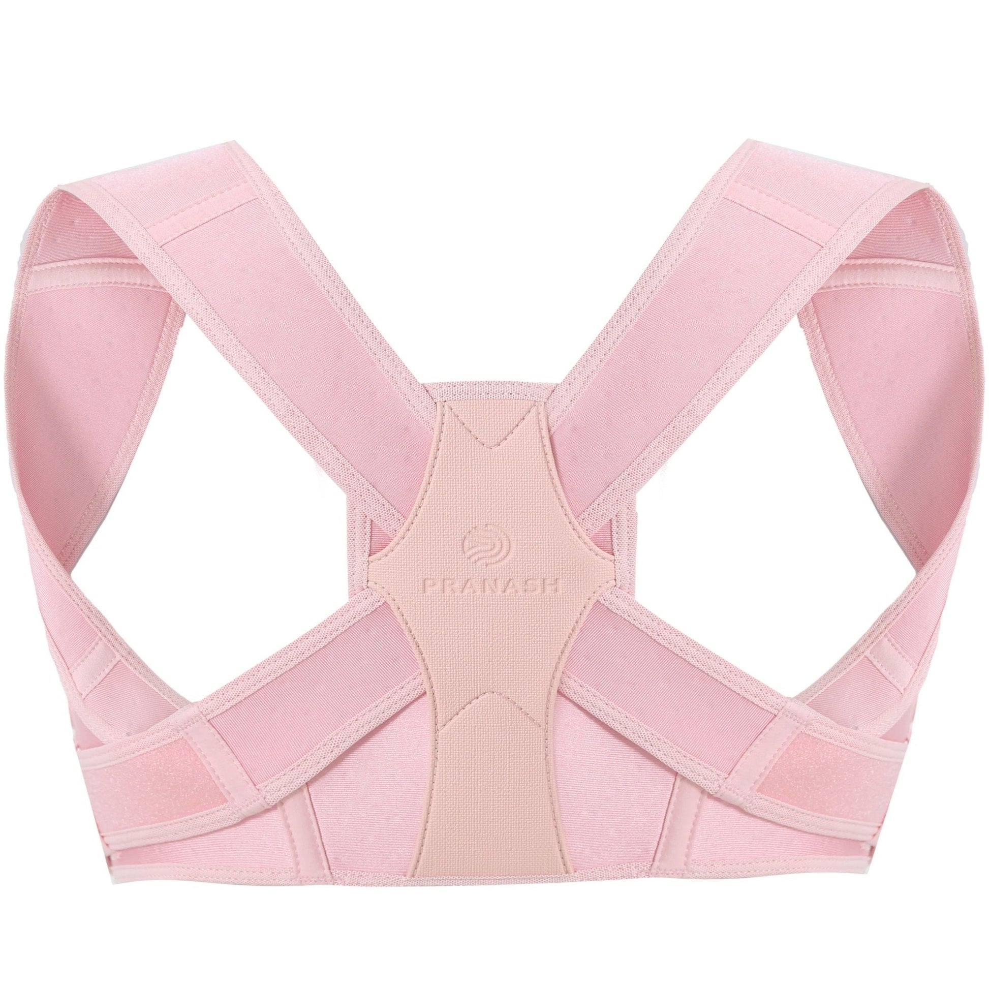 Back Posture Corrector - Breathable Brace For Improved Alignment And Comfort Pink / S/M