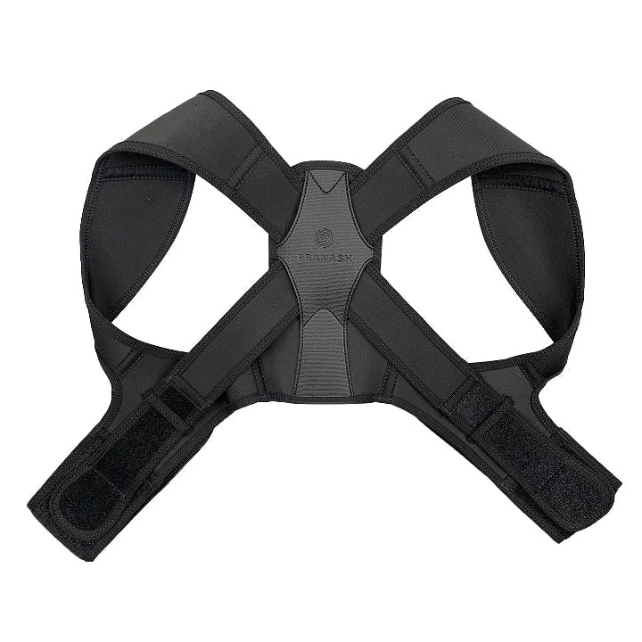 Back Posture Corrector - Breathable Brace For Improved Alignment And Comfort Black / S/M