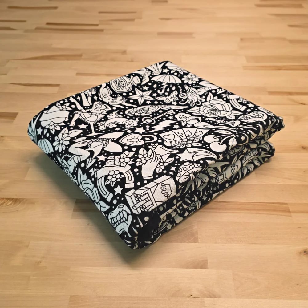 DIY Coloring Blanket