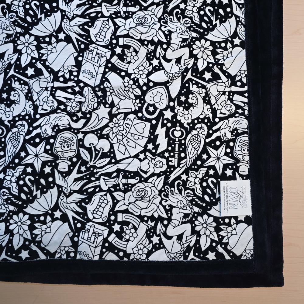 DIY Coloring Blanket