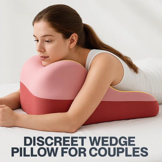 Discreet Wedge Pillow for Couples
