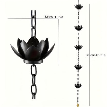 Lotus Rain Chain
