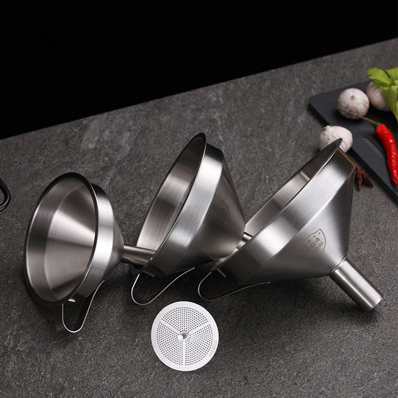 304 Stainless Steel Filter Funnel