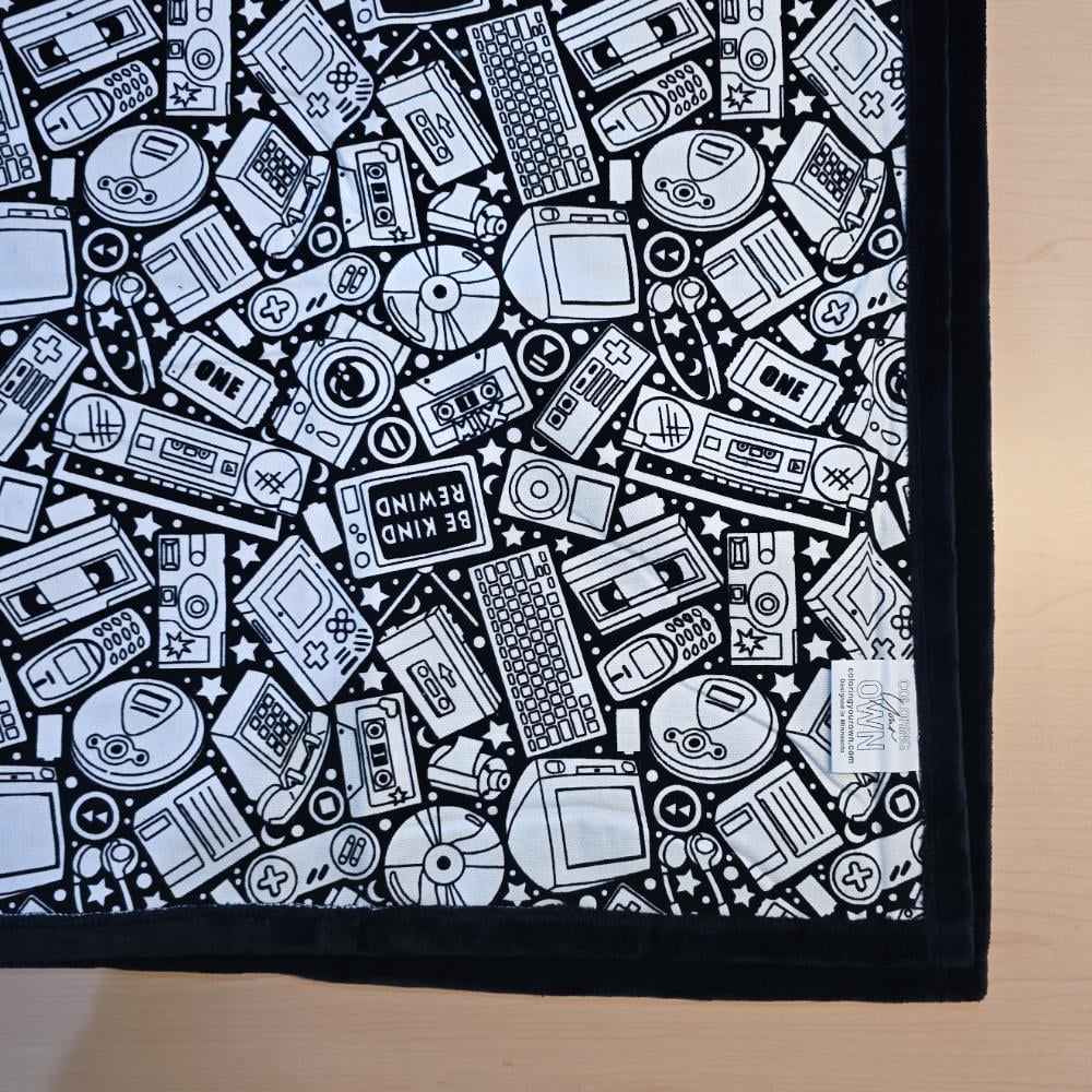 DIY Coloring Blanket