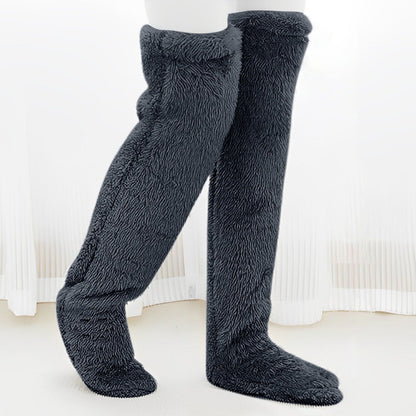 Winter Fluffy Warm Over Knee Socks