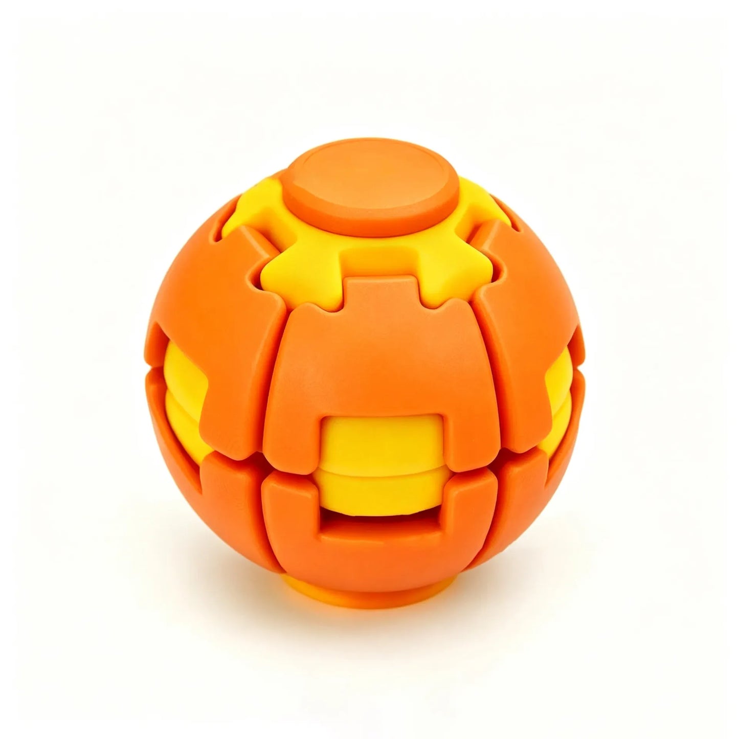 Magic Squishy Spinning Ball – Press-to-Spin Pocket Fidget Toy