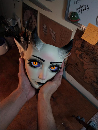 Halloween Gothic Demon Mask